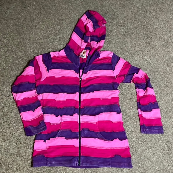 Nepal zip front hoodie NWT - Picture 1 of 4